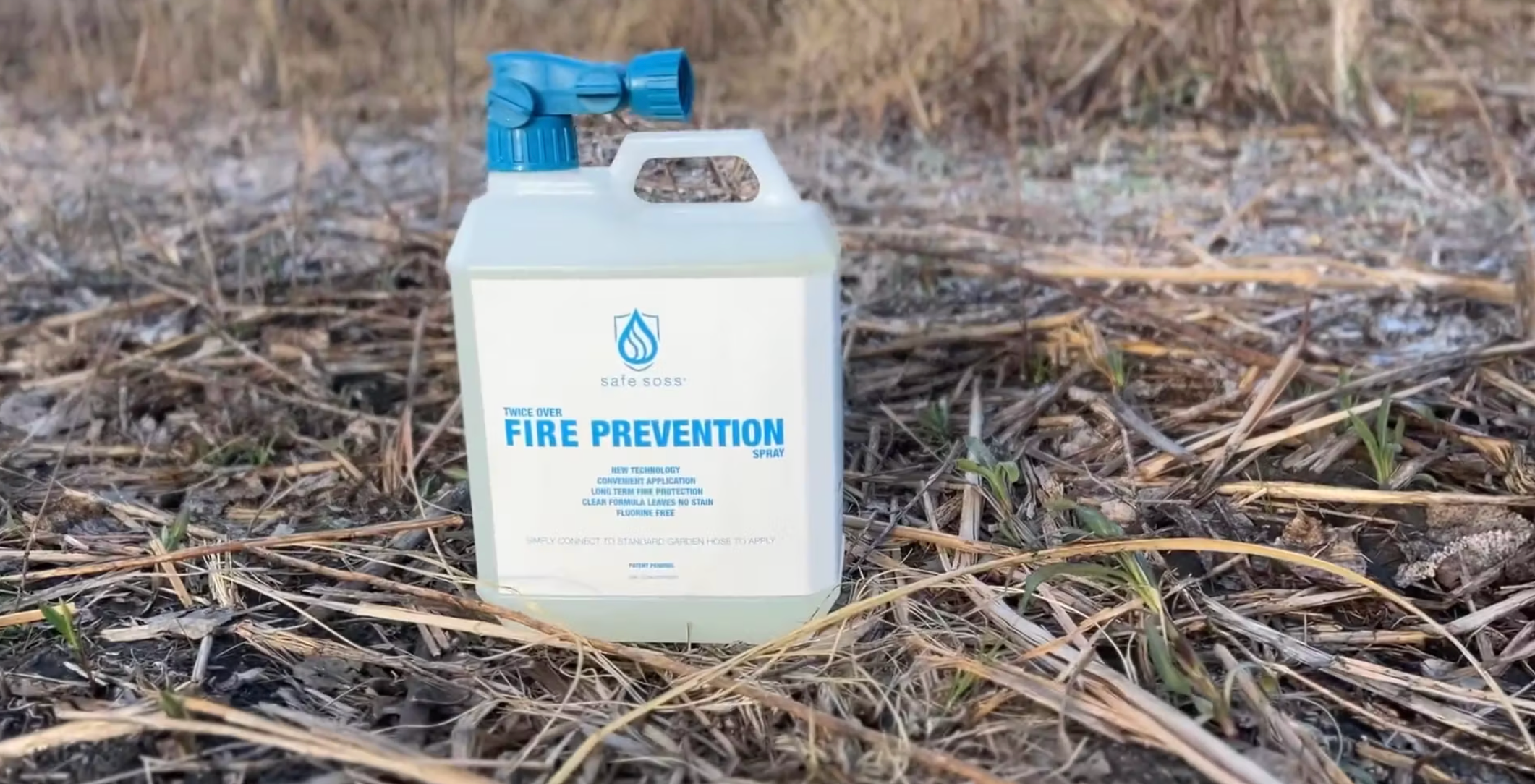 Load video: safe soss twice over fire prevention spray, simple and convenient to apply